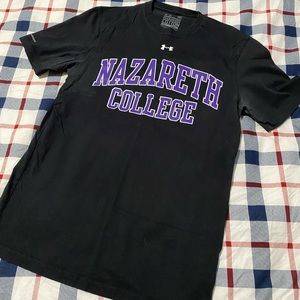 Nazareth College Under Armour charged cotton shirt